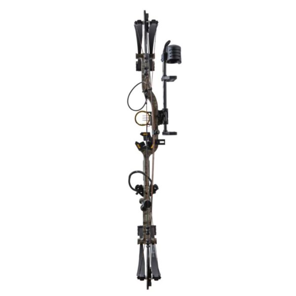 Bear Archery Compound Bow Legit MAXX Package LH 70#-(14.0"-30.0") 80% Let Off Throwback Green Handle/Throwback Green Limbs - Image 8