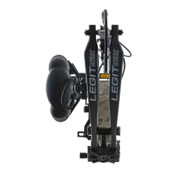 Bear Archery Compound Bow Legit MAXX Package LH 70#-(14.0"-30.0") 80% Let Off Throwback Green Handle/Throwback Green Limbs - Image 2