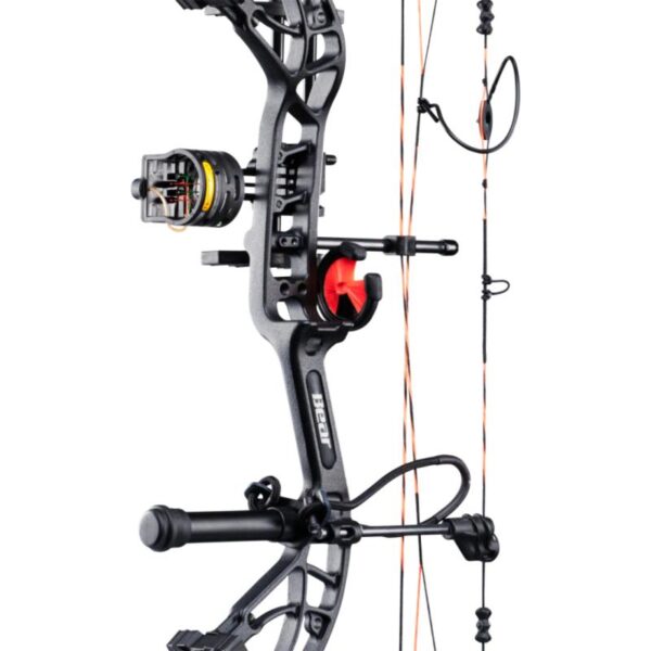 Bear Archery Compound Bow Cruzer G4 Package RH (10#-70#)-(14"-30") 75% Let Off Black Handle/Muddy Limbs - Image 2
