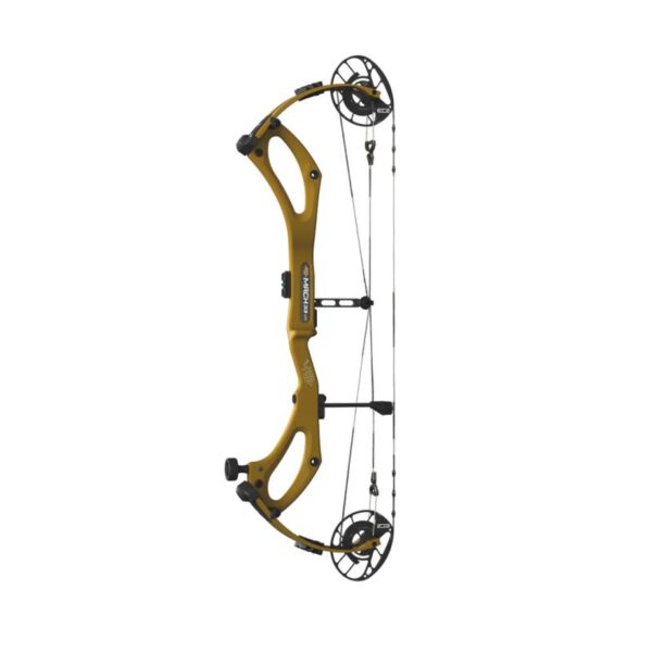 PSE Compound Bow Mach 33 EC2 RH 70#-(25.5''-31.0") 80-90% Let Off Green Olive - Image 4