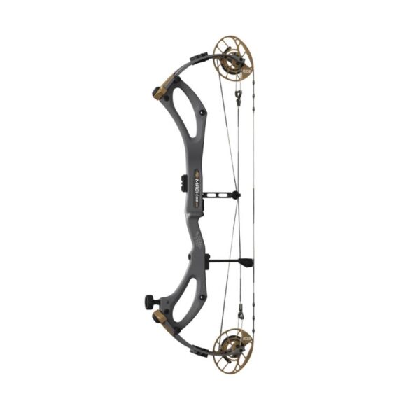 PSE Compound Bow Mach 33 EC2 RH 70#-(25.5''-31.0") 80-90% Let Off Green Olive - Image 5