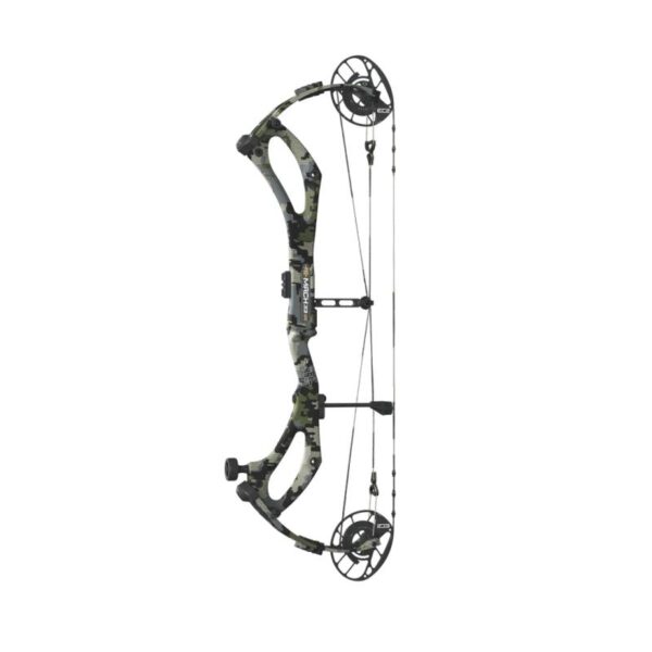 PSE Compound Bow Mach 33 EC2 RH 70#-(25.5''-31.0") 80-90% Let Off Green Olive - Image 2