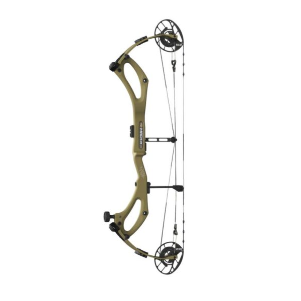 PSE Compound Bow Mach 35 EC2 RH 60#-(27.0''-32.5") 80-90% Let Off Black - Image 5