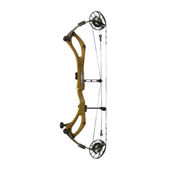 PSE Compound Bow Mach 35 EC2 RH 60#-(27.0''-32.5") 80-90% Let Off Black - Image 4