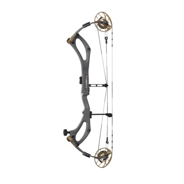 PSE Compound Bow Mach 35 EC2 RH 60#-(27.0''-32.5") 80-90% Let Off Black - Image 8