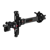 Axcel Sight Achieve XP Pro UHM Diamond Weave Compound - Bridge-LockTM Sight Technology - 6" RH Black/Black