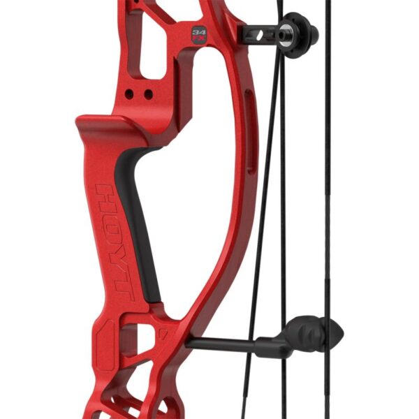 Hoyt Compound Bow Concept FX RH 50#-(24.5"-27.5") 65-75% Let Off Skeeter Handle/Gloss White Limbs - Image 6