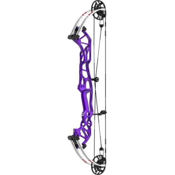 Hoyt Compound Bow Concept FX RH 50#-(24.5"-27.5") 65-75% Let Off Skeeter Handle/Gloss White Limbs - Image 2