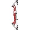 Hoyt Compound Bow Concept FX RH 50#-(24.5"-27.5") 65-75% Let Off Galaxy Purple Handle/Gloss White Limbs - Image 4