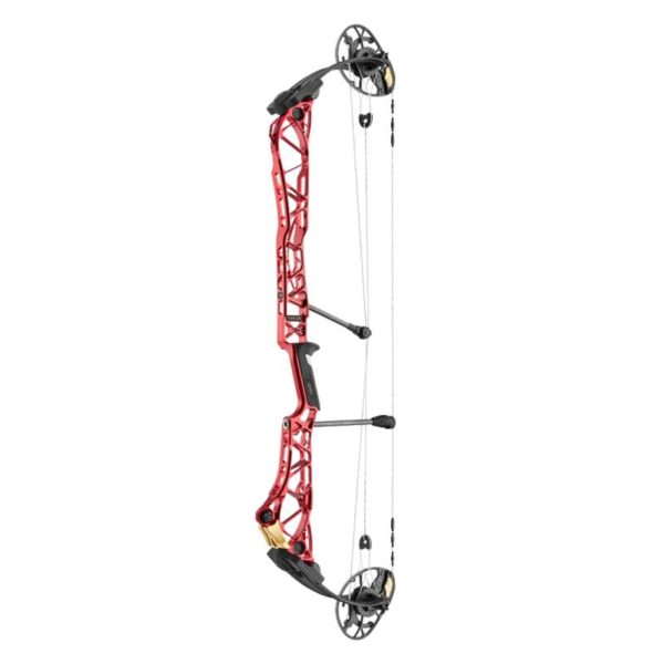 Mathews Compound Bow Title 38 G2 RH 50#-28.0" 70% Let Off Metallic Red/ Black Limbs