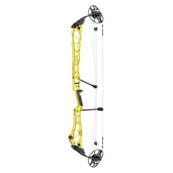 Mathews Compound Bow Title 40 RH 60#-29.5" 70% Let Off Optic Yellow/ Black Limbs - Image 4