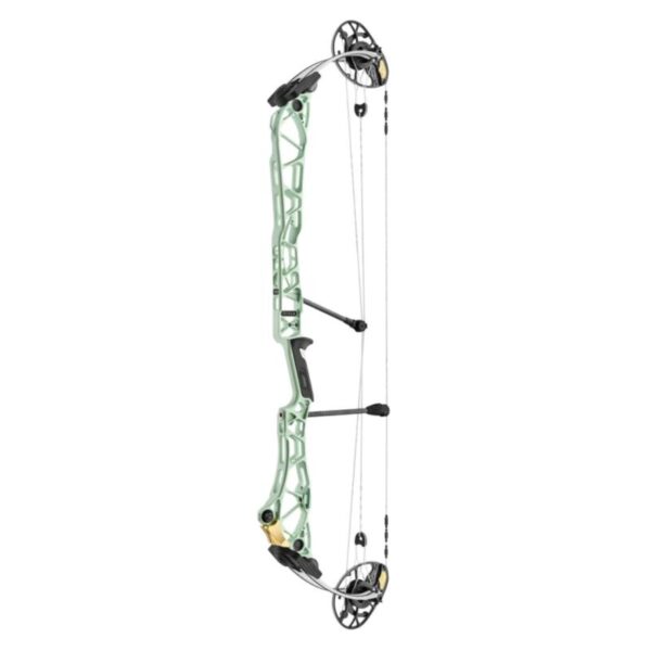 Mathews Compound Bow Title 40 RH 60#-28.5" 70% Let Off Deep Teal/ White Limbs - Image 2
