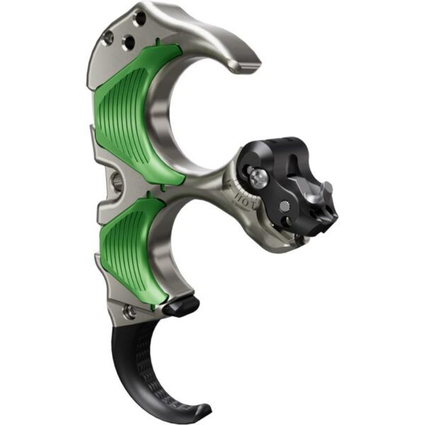 TRU Ball Release Aileron HBC Flex 3 Finger Quick Silver Brass Medium Silver - Image 3