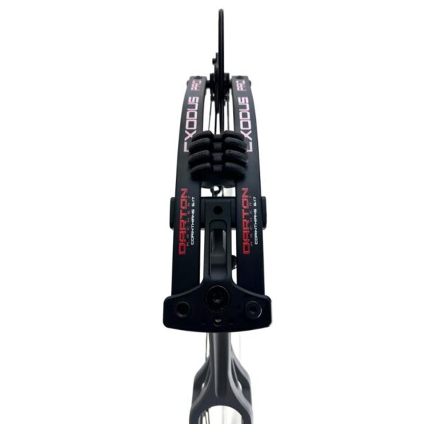 Darton Compound Bow Exodus Pro RH 60#-(27.5''-33.0") 70-85% Let Off Candy Blue Handle/Black Limbs - Image 2